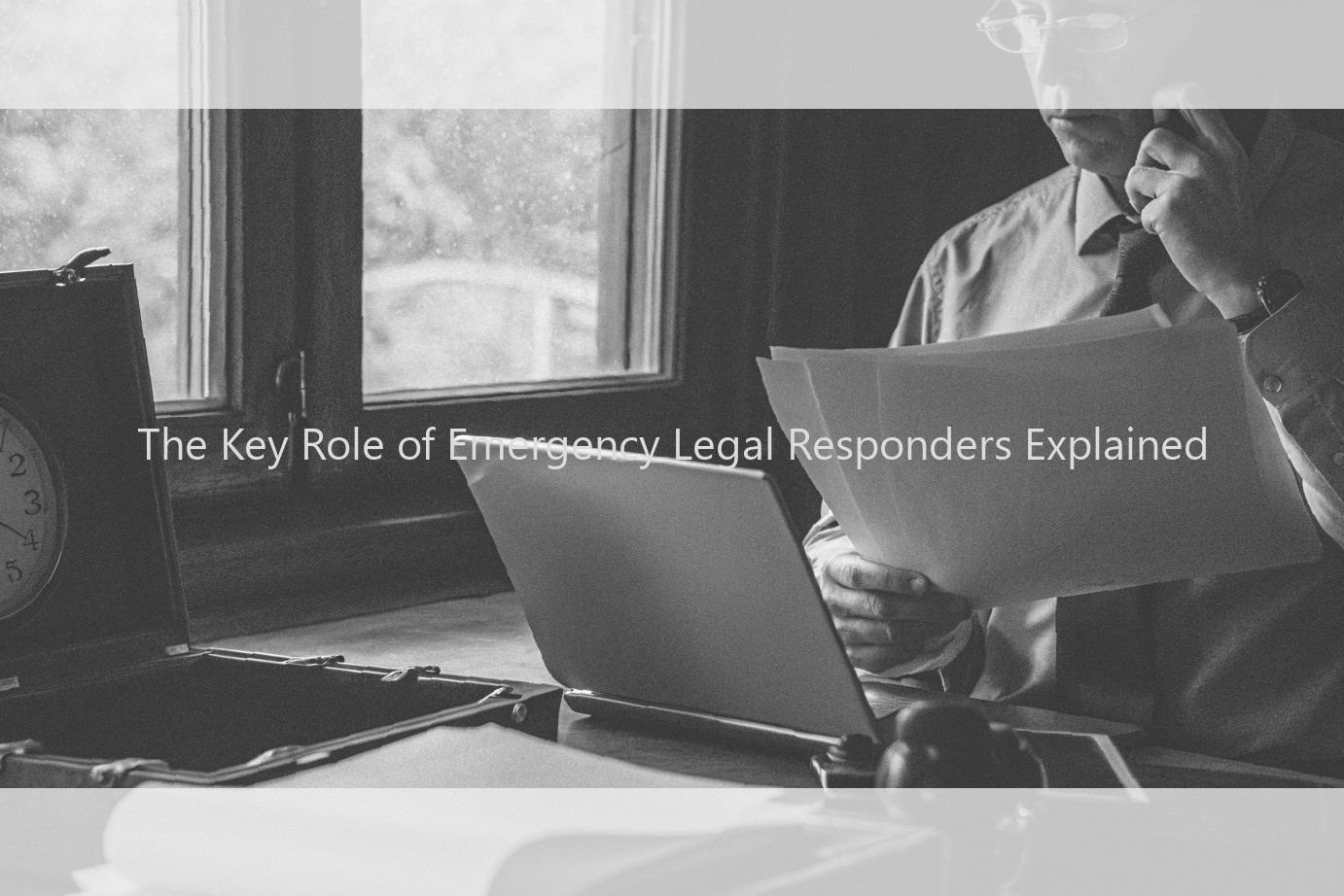 The Key Role of Emergency Legal Responders Explained